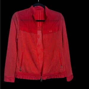 Fantom sports Red Jacket with Standing Collar